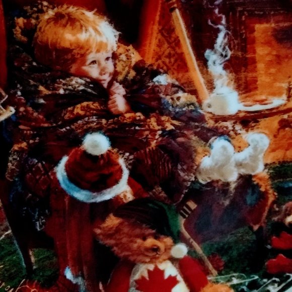 Toasty Warm Decorative plate by Steward Sherman - Picture 2 of 5